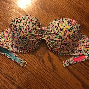 Victorias Secret Multicolor Halter Bikini Top